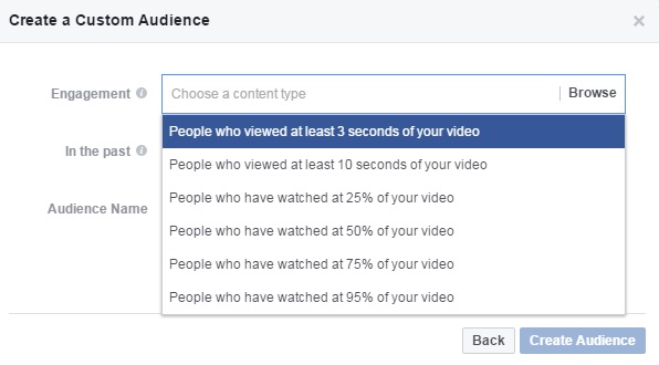 facebook video remarketing